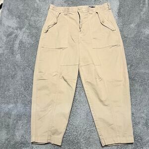 Banana Republic Pants Womens 16 (38x25.5) Barrel 802802 Utility Tan Beige